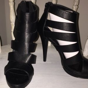 Charlotte Russe strappy black heels